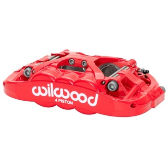 Wilwood XRS4R 1.75/1.75 1.10 Rotor Caliper - Red