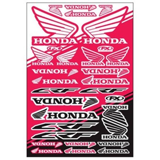Honda Oem Sticker Sheets Honda Crf