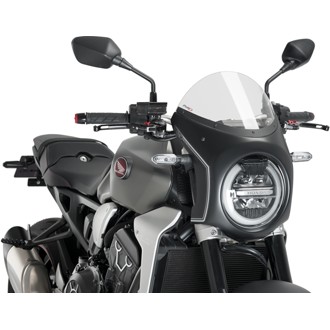 Retro Semi Fairing Clear