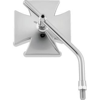 Bikers Choice 65-Up Chrome Maltese Mirror Long Stem Each Custom