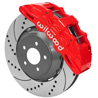 Wilwood 15-23 Mustang Front Kit SX6R Lug Drive