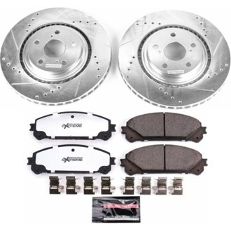 Z36 Truck and SUV Carbon-Fiber Ceramic Brake Pad and Drilled & Slotted Rotor Kit