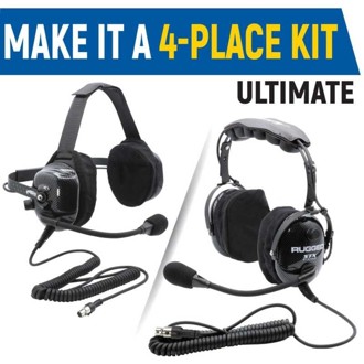 Rear Seat Expansion Kit W/ Helmet Kits Or Headsets / Ultimate Headset - Behind Head