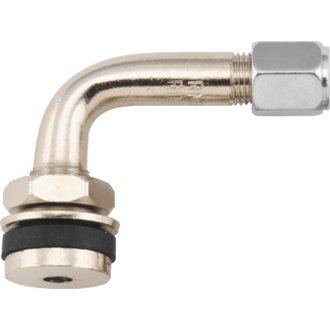 Valve Stem 90Deg Chrome Ea