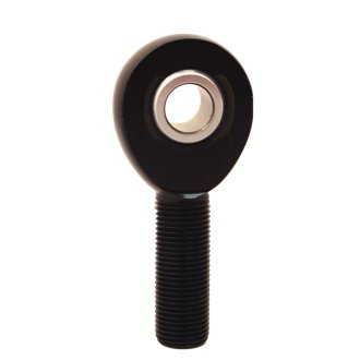 Rod End (A) Endura Alum M-L 1/2-5/8 Black