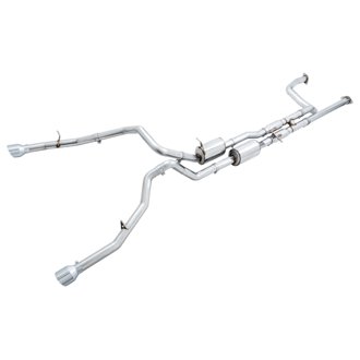 AWE 0FG Catback for RAM TRX - Chrome Tips