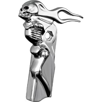 Zombie Front Shift Arm Cover 82-16 Touring Chrome