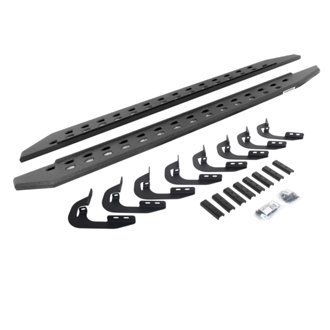 RB20 Slim Line Running Boards with Mounting Bracket Kit