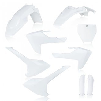 17+ Husqvarna TC65 Full Plastic Kit - White