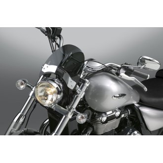 Fits 52-56 mm. O.D. Flyscreen-Chrome Dark Tint