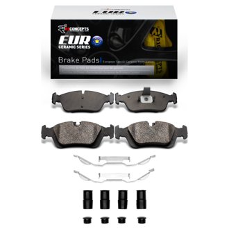 R1 Euro Ceramic Pads and Hardware Kit