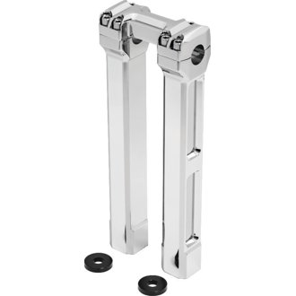 12inch Billet Handlebar Risers Chrome