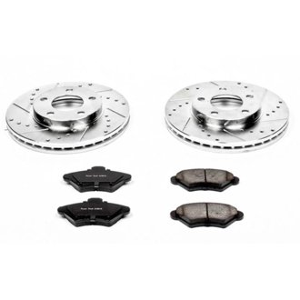 Z23 Daily Driver Carbon-Fiber Ceramic Brake Pad and Drilled & Slotted Rotor Kit