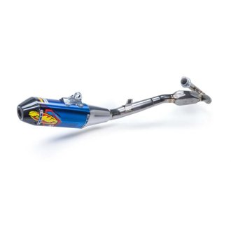 25-26 Honda CRF250R/RX FACTORY 4.1 ANO TI RCT Slip-On Muffler Carbon Cap w/ TI MGBMB HDR