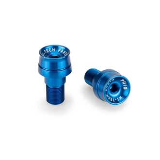 Bar Ends Speed Blue
