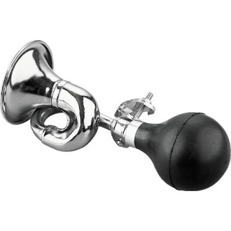 Bikers Choice Chrome Bugle Horn Universal Custom