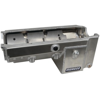Dart/Rocket Small Block (w/-16An External Pick Up) Wet Sump 8qt 8.5in Alum Oil Pan