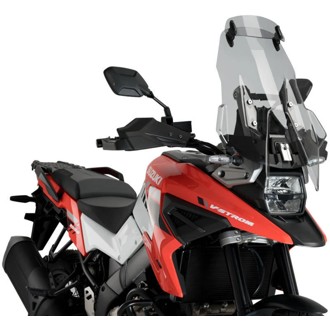 Touring Windshield With Visor Smoke
