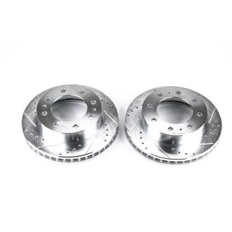 Evolution Performance Drilled And Slotted Rotor Pair