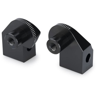 Adaptor Rider Footpeg Black