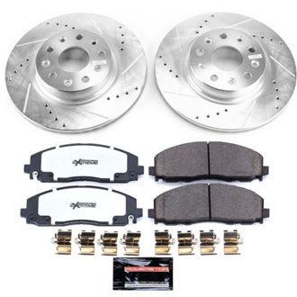 Z36 Truck and SUV Carbon-Fiber Ceramic Brake Pad and Drilled & Slotted Rotor Kit