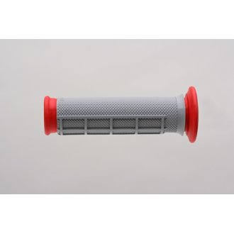 ATV Dual Compound Grips 1/2 Waffle - Red
