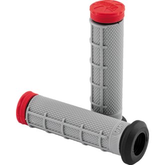 Tri Density ATV 1/2 Waffle Grips - Red