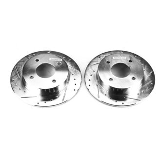 Evolution Performance Drilled And Slotted Rotor Pair