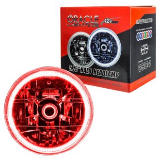 Pre-Installed Lights 5.75 IN. Sealed Beam - Red Halo