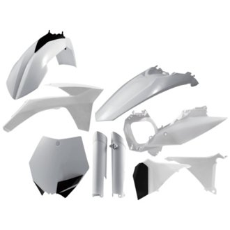 11-12 KTM SX-F/XC-F/2012 SX/XC Full Plastic Kit - White