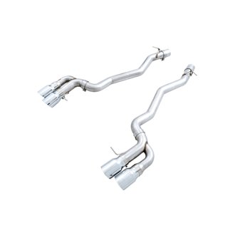 AWE Track Edition Axle-back Exhaust for BMW F90 M5 - Chrome Tips