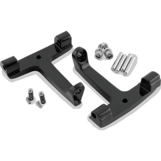 Bikers Choice 93-Up FLH FLT Black Passenger Floorboard Bracket Replaces H-D 53070-00A