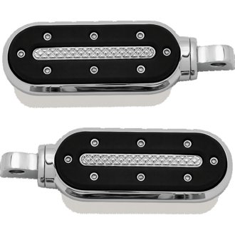 Heavy Industry Pegs With Adapters Chrome