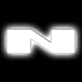 Universal Illuminated Led Letter Badges - Matte White Surface Finish - N