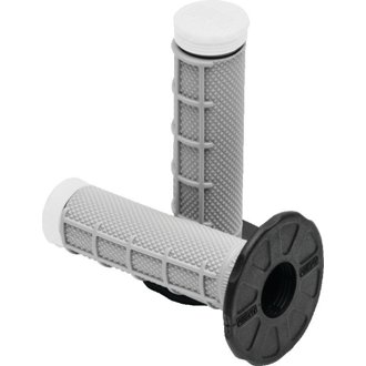 Tri Density MX 1/2 Waffle Grips - White