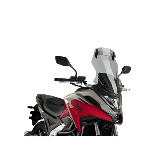 Touring Windshield With Visor Smoke