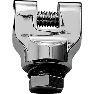 Short Magnum Peg Mount With 1/2in-13 Mount Bolts Chrome (Pair