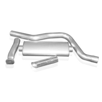 2006-09 Chevy 6.0L Trailblazer SS 3-1/2in Catback Single Chambered Muffler Factory