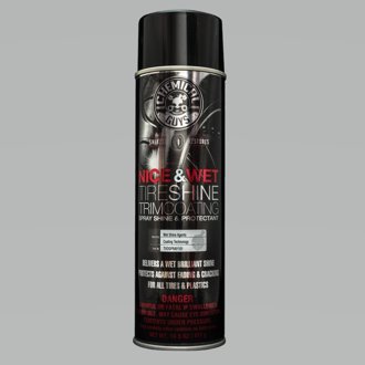 Nice & Wet Tire Shine Protective Coating For Rubber/Plastic (Aerosol