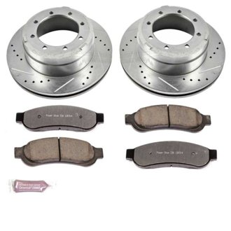 Z36 Truck and SUV Carbon-Fiber Ceramic Brake Pad and Drilled & Slotted Rotor Kit