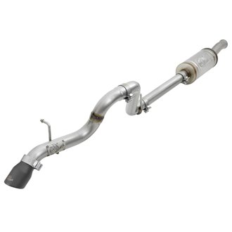 MACH Force-Xp 2-1/2 IN 409 Stainless Steel Axle-Back Hi-Tuck Exhaust Black