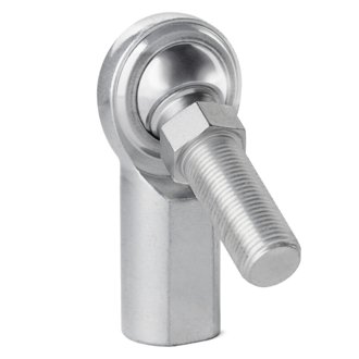 C Series 2-Pc Rod End - Female/Right Hand - .625in Bore x 5/8-18 w/Stud - Carbon Steel