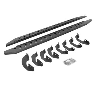 RB20 Slim Line Running Boards with Brackets Kit