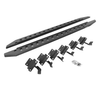 RB20 Slim Line Running Boards with Mounting Bracket Kit