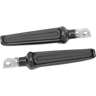 Footpegs Contour Passenger - Black Ano