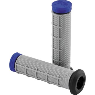 Tri Density ATV 1/2 Waffle Grips - Blue