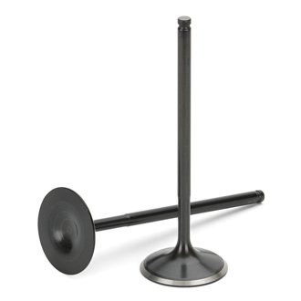 Subaru WRX 2.0L/2.5L Black Nitrided +1mm Head Diam Exhaust Valve - Set of 8