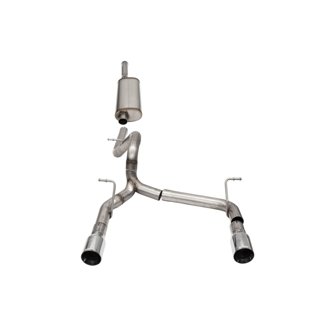 Corsa 2018-2025 Jeep Wrangler JLU 3.6L 2.75in Sport Cat-Back Exhaust w/ 4in Tips