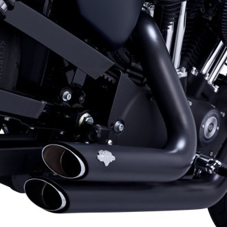 HD Sportster 04-13 Shortshots Staggered Full System Exhaust