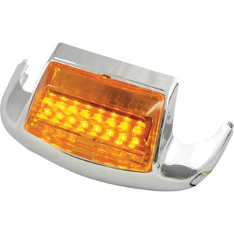 Bikers Choice 80-95 FLHT 86-95 FLST Front Amber Lens Replaces H-D 59082-79
